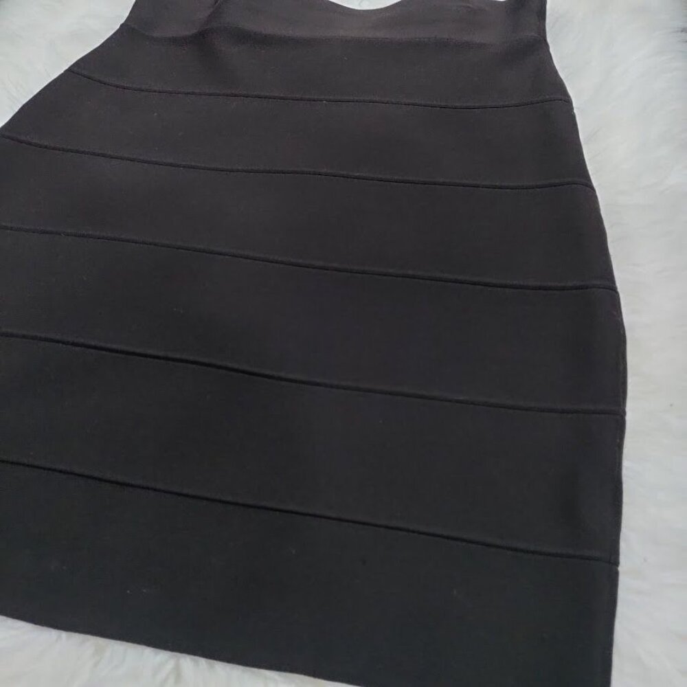 Vivienne Tam Brown Bandage High Waisted Pencil Skirt M - Picture 2 of 9